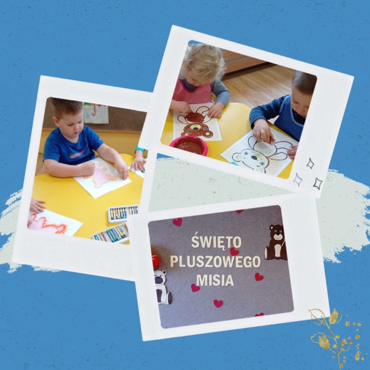 Święto Pluszowego Misia - wykonywanie dekoracji sali
