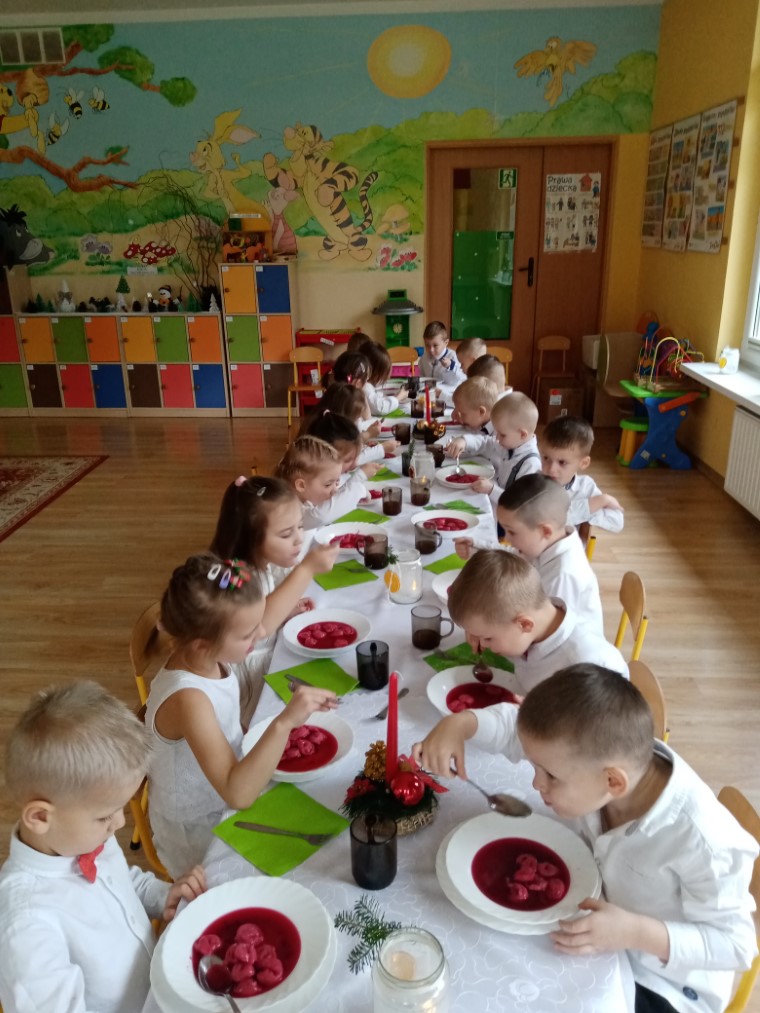 Wigilia w przedszkolu